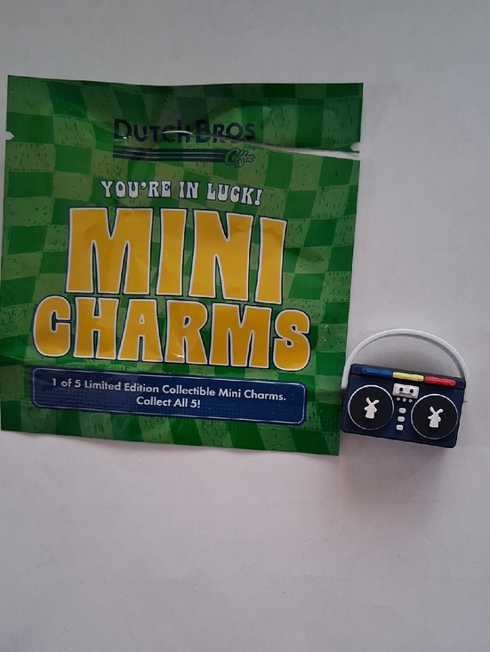 Dutch Bros Accessories - Dutch Bros Boombox Mini Charm